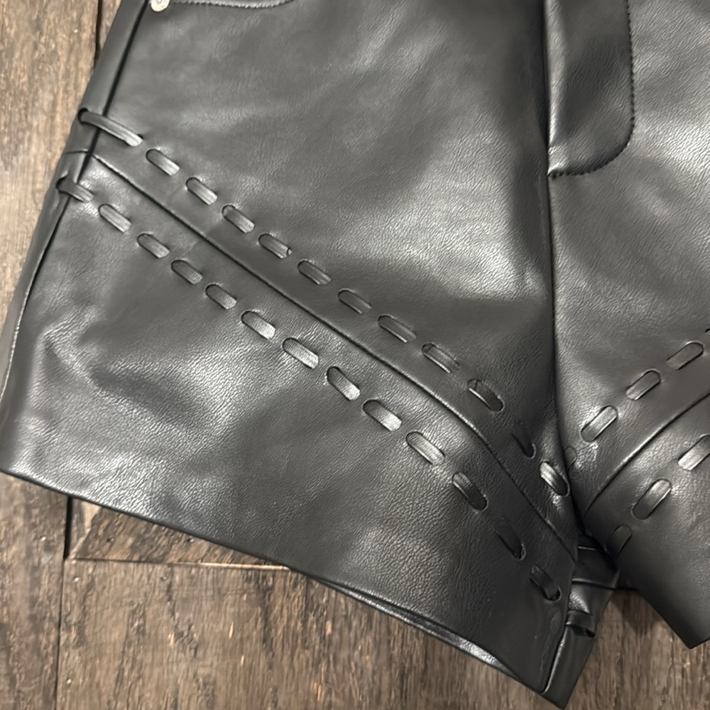 BLANKNYC Faux Leather  Shorts - Picture 11 of 12